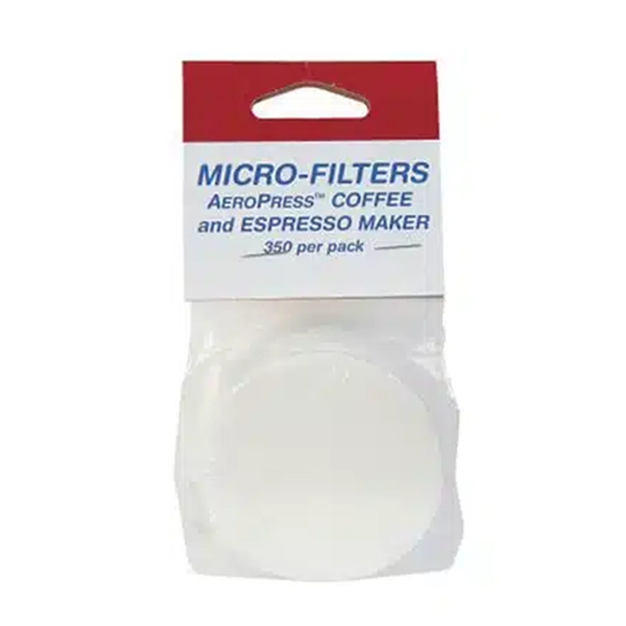 Sachet de 350 filtres Aeropress compatibles Original Go Clear