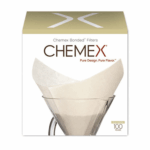 Lot de 100 filtres Chemex papier pour cafetière filtre