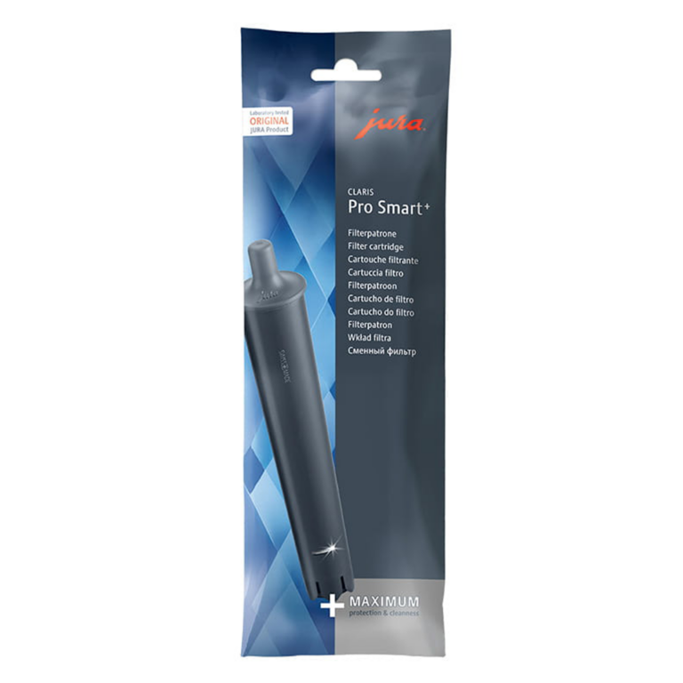 Emballage officiel cartouche filtrante Claris Pro Smart+ JURA