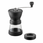 Moulin à café manuel Hario Skerton noir vue complète