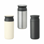 Thermos à café Kinto 350ML blanc noir inox