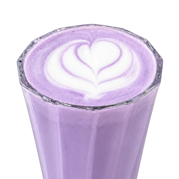 Ube Latte, boisson du coffee shop Coffee Lab à Saint-Jean